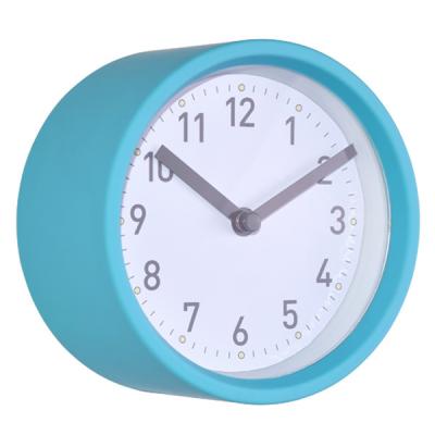 China 12 Hour Display Raymons New Design 4.7 Inch Round Quartz Wall Clock Wholesale Plastic Clock Home Decor With Logo Customized for sale