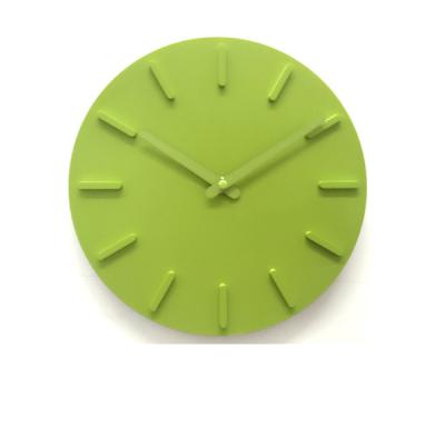 China Wholesale New Design Plastic Clock Home Decor Raymons 12 Hours Display Around Quartz 10 Inch Digital Wall Clock With Logo Customized for sale