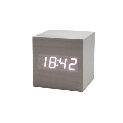 China LUMINOVA Raymons 2.5 Inch LED Creative Luminous Electronic Alarm Clock Table Clock Supports Custom Logo for sale