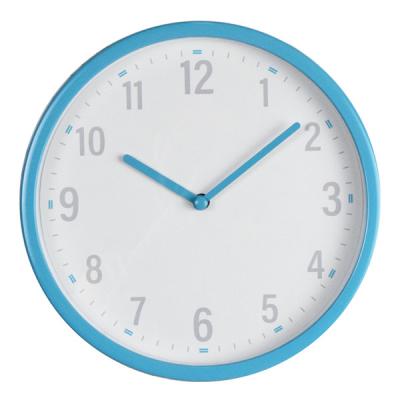 China 12 O'clock Show Wholesale New Design Raymons Printing Paper Clock Home Decoration Round Dial Quartz 8 Inch Digital Wall Clock With Logo Customized for sale