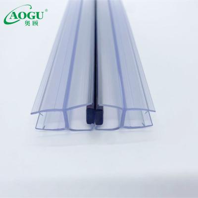 China Modern Frameless Fit Seal Strip For North America Shower Door Sealing Strip Gliding Window Rubber Sealing Strip for sale