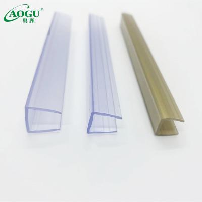 China Modern Customized Plastic Shower Door Seal Strip For Toilet Slip Window Sealing Strip Sealing Rubber Strip for sale