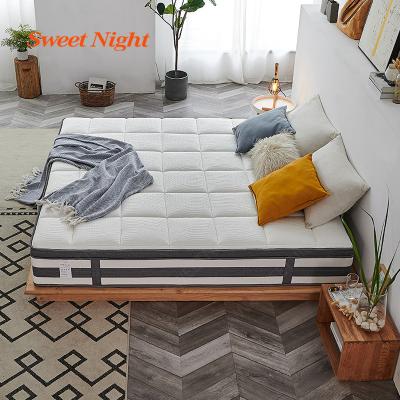 China Foldable Natural Latex Memory Foam Latex Bed King Queen Size Hotel Pocket Luxury Roll In A Box Bed Spring for sale