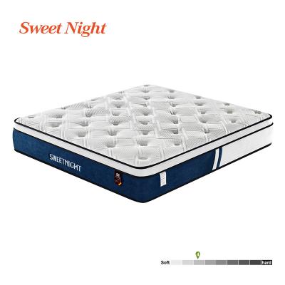 China Hotel King Queen Size Natural Latex Memory Foam Foldable Bed Compressed Roll In A Box Korean Pocket Spring Mattress for sale