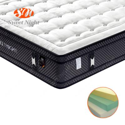 China Foldable Hotel Pillow King Size Natural Latex Queen Size Memory Foam Retractable Roll In A Box Bed Pocket Spring for sale