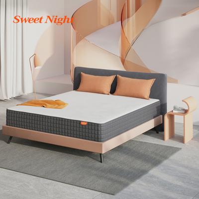 China Foldable king queen single bed healthi latex spring hotel roll in box pillow bonnel full size memory foam twin mattress for sale