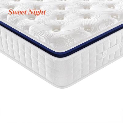 China King Queen Size Pillow Foldable Top Natural Latex Bed Memory Foam Box Hotel Bonnel Pocket Bed Springs Roll for sale