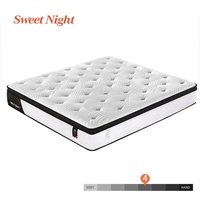 China High Quality Foldable Memory Foam King Size Fiber Latex Bed Hotel Pocket Compressed Box Spring for sale