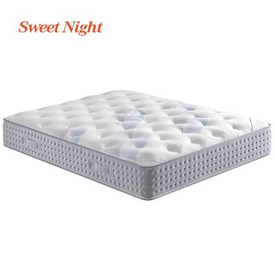 China Foldable King Queen Size Natural Latex Hotel Bed Memory Foam Pillow Top Roll Up One Box Pocket Bed Springs for sale