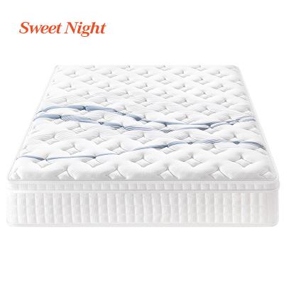 China Foldable Hotel Bed King Queen Size Natural Latex Memory Foam Pillow Gel Top Pocket Roll Up Box Springs In A Box for sale