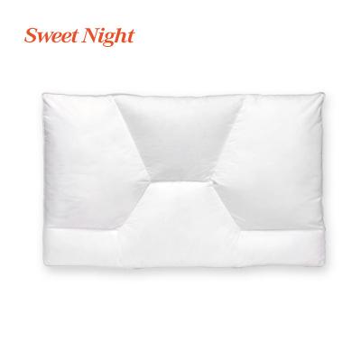 China Anti-Static Bedspread Hotel Latex Sponge Cotton Gel Memory Plush White Feather Velvet Five Star Pillows for sale