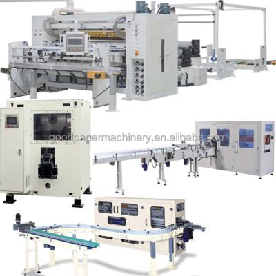 China Factory Full Automatic Transfer Facial Tissue High Speed ​​Converting Line Facial Tissue Paper Machine Paper Line for sale