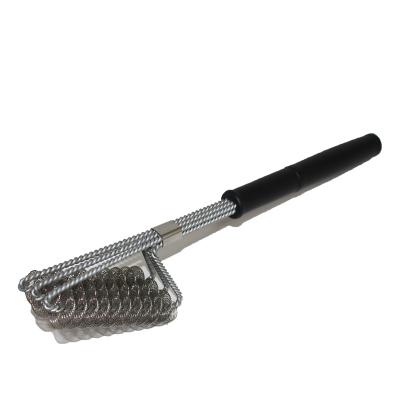 China Easily Cleaned Best Quality Second Hand Camping Grill Dish Cleaning Brush With Long Handle for sale