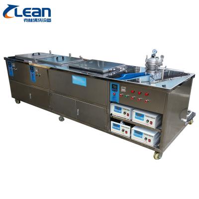 China Hotels Industrial Multistage Motor Ultrasonic Carbon Cleaning Machine Ultrasonic Cleaning Equipment for sale