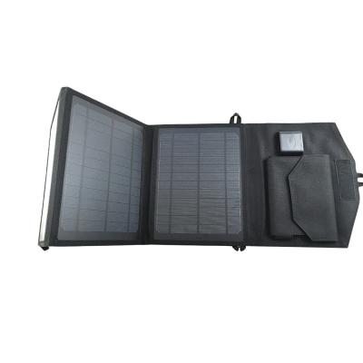 China Factory Custom Light Weight 5V 20W Portable Foldable Mono Solar Panel For Phone Custom for sale