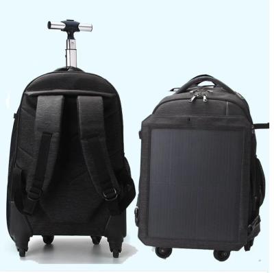 China Solar Power Travel Bags Panel Portable Solar Panel Backpack Waterproof Solar Panel Backpack for sale