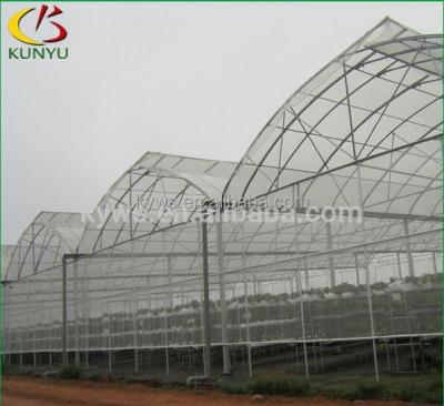 China PE Sawtooth Type Greenhouse Tent Hydroponics Outdoor Tropical Greenhouse Pakistan for sale