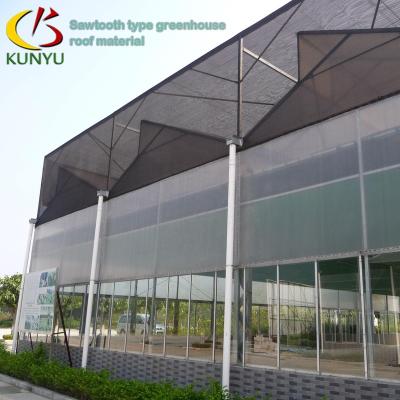 China Greenhouse Greenhouse Roof Double Layer Greenhouse PE Material Plastic Sawtooth Type Panels for sale