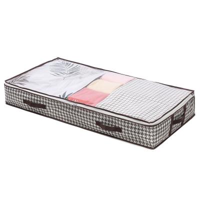 China High Quality Sturdy Material Covering Bag Home\Office\Hotel\Restaurant\Car\Bar Storage With Clear Window On Top Quilts Storage Bag for sale