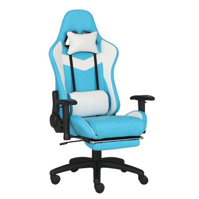 China Adjustable (Height) Racing Gaming Chair PU Leather Ergonomic Design Racing High Back Chair Computer Chair for sale