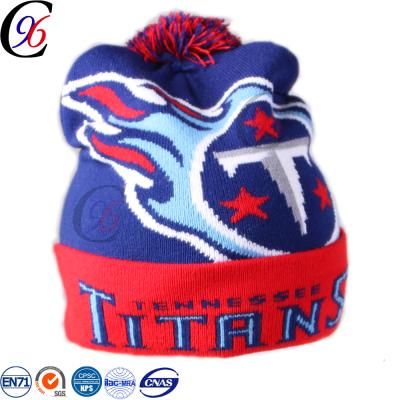 China Chengxing COMMON wholesale acrylic outdoor toque knitted beanie hat fashion winter crochet ski sport design toque quality for sale