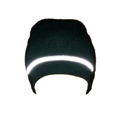 China Chengxing COMMON Stripe Unisex Skullcap Knitted Hats for sale