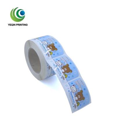 China Waterproof Plastic Frozen Food Bottle Label, Printing Custom Organic Food Honey Bottle Labels Self Adhesive for sale