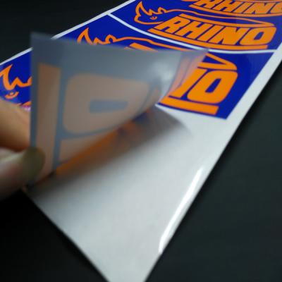 China Waterproof Full Color Printed UV Resistant Outdoor Private Logo Sticker Label for sale