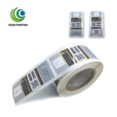 China waterproof pill bottle label maker, pill bottle label size, plastic bottle label material for sale