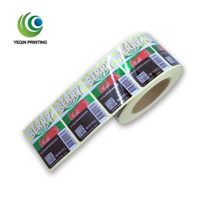 China Waterproof paper labels for beer bottle, water bottle label printer, labels for 2 ounce bottles for sale