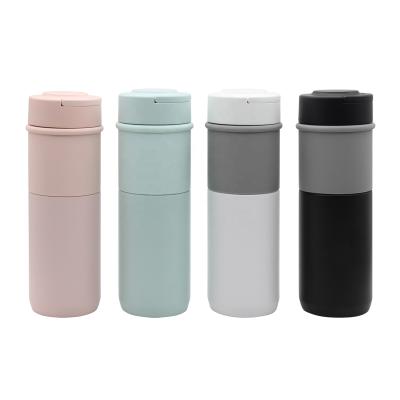 China PORTABLE Insulated Double Wall 24 Hours Thermos Upright Temperature Water Bottle Vacuum Flask Stainless Steel for sale