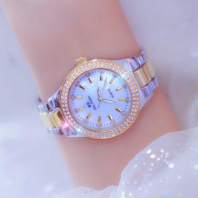 China Hot Selling Day/Date Luxury Ladies Watch Customized Full Diamond Women Watch Dropshipping for sale