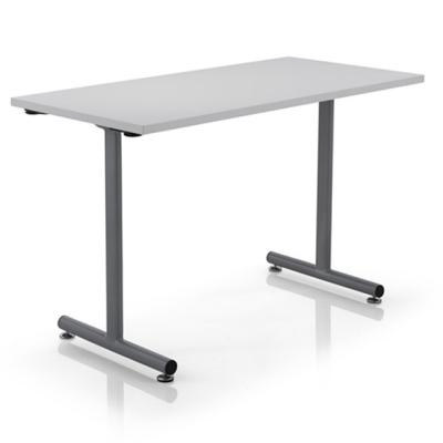 China Lightweight meeting room foldable training tableadjustable folding computer tableportable training table for sale