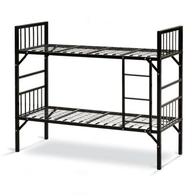 China Modern dormitory bunk bedfurniture bunk bed schoolmetal bunk bed adult student metal twin for sale