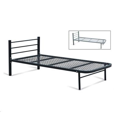 China Simple school modern bedmetal dormitory student crib single bediron bed for sale