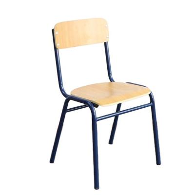 China School Contemporary Stackable Plywood Student Wooden Seat for sale