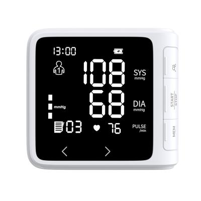 China Digital arterial blood pressure meter wrist blood pressure muneca monitor sphygmomanometer manual tensiometro de brazo bp blood meter en venta