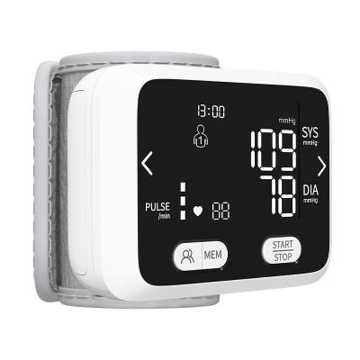 Китай Wrist Sphygmomanometer BP Monitor Auto Dispenser Meter Medidor De Presion Arterial Acrylic Digital Wrist Blood Pressure Monitor продается