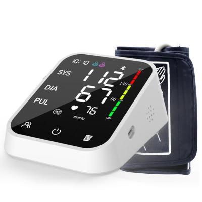 China Sphygmomanometer Smart BP Monitor Acrylic Digital Arm Blood Pressure Mini BP Monitor 2022 Tensiometro Digital De Brazo Monitor Medical for sale