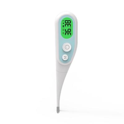 China Electronic Digital Armpit Thermometer Termometro Soft Flexible LCD Touch Tip Digital Clinical Thermometer Soft Baby and Child LCD Display for sale