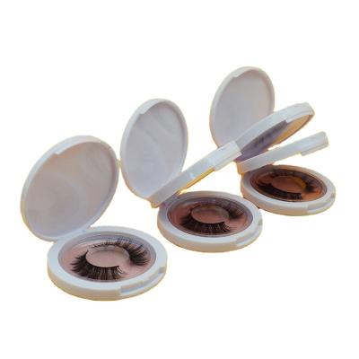 China Natural soft eyelash korean silk lashes pack lashes magnetic and mink premium box in stock wholesale for sale