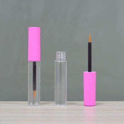 China Mini Size Cheap Price Plastic Eyelash Glue Tubes Eyeliner Clear Eyeliner Container Cosmetic Tubes Fast Delivery Time for sale