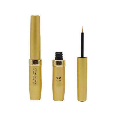 China Luxurious Nourishing Liquid Empty Aluminum Lash Boost Bottle 3ml Cosmetic Eyelash Tube Eyelash Growth Serum Eyebrow Enhancer for sale