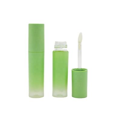 China Cosmetic Plastic Lip Gloss Tubes Gradient Color Tubes For Clear Lip Gloss Tube Container Packaging For Lip Gloss for sale