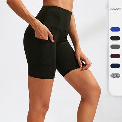 China New Style Women's Breathable High-waist Seamless Super Soft Workout Fitness Yoga Shorts Running Sports And Fitness Pants for sale