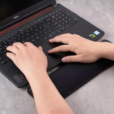 China Hot Selling Memory Foam Wrist Rest Keyboard Pad HEATER Leather Mouse Pad Set Keyboard Wrist Rest Pad for sale