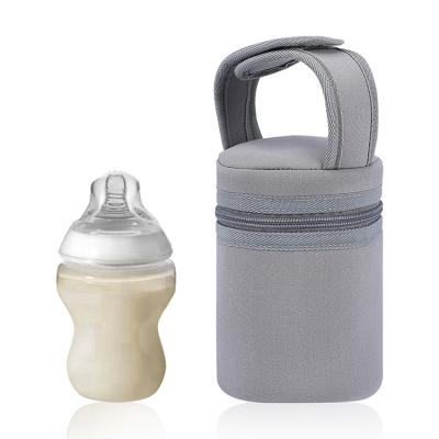 China Wholesale Custom Waterproof Tote Neoprene Insulated Thermos Water Baby Milk Bottle Bag Insulated Baby Bottle Cooler Bag for sale