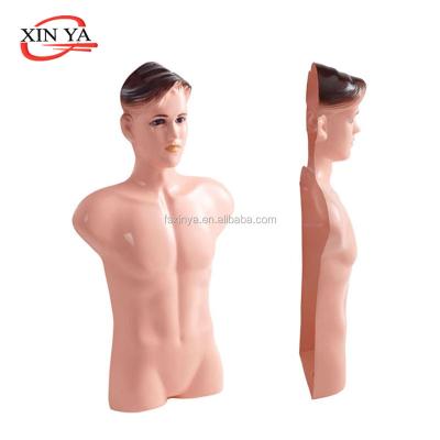 China Hollow-back plastic mannequin with head (935-skin) for sale