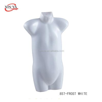 China Hollow-back CHILD Plastic Hanging Mannequin Body Form / Dress Form With Metal Hook (#857) for sale