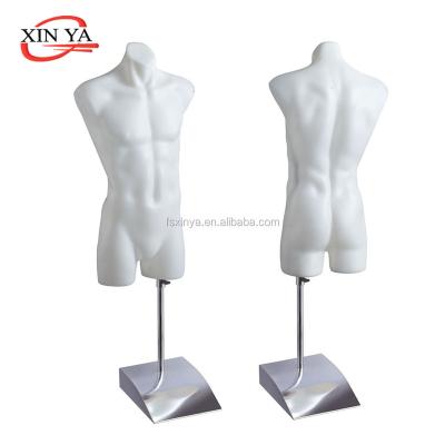 China Lightweight Female Half Body Torso Headless Plastic Mannequin (P933) for sale